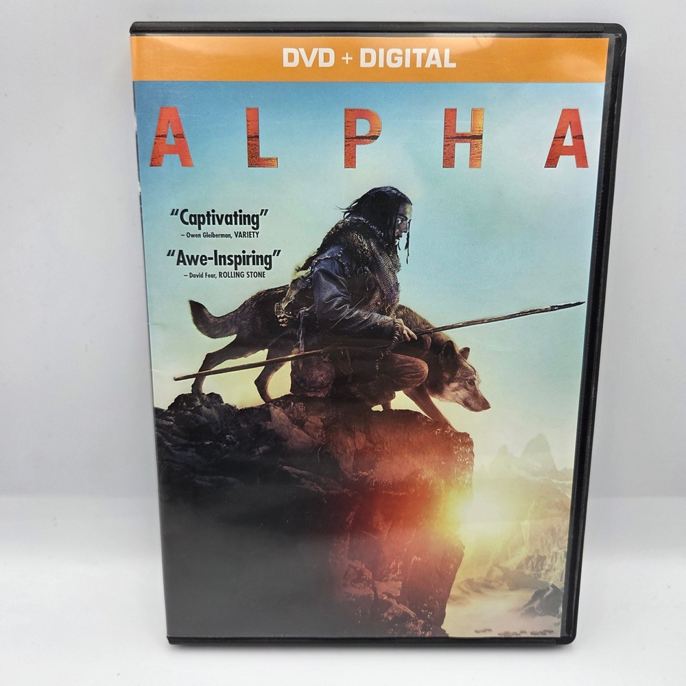 Sony Alpha DVD Movie 2018 Action Adventure Ice Age Survival Kodi Smit-McPhee